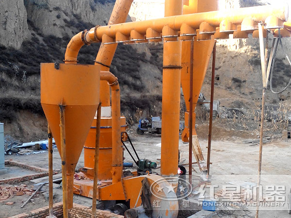 磨粉生產(chǎn)現(xiàn)場實(shí)拍