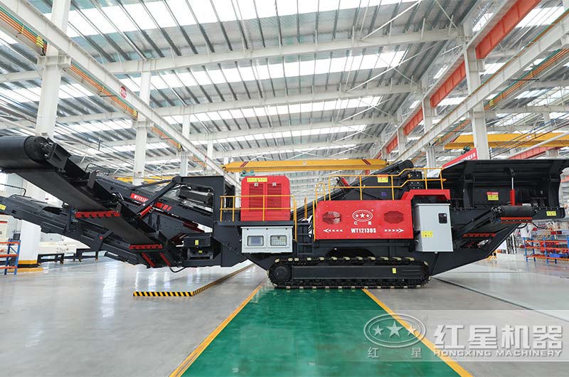 履帶式花崗巖移動破碎機