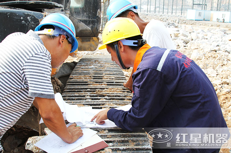 紅星技術人員入作業(yè)現場考察