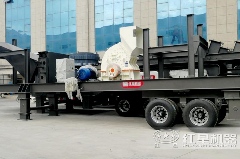 移動式片麻巖破碎機 移動式片麻巖破碎機