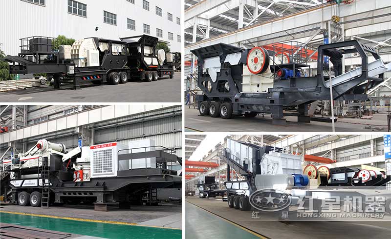 輪胎式移動(dòng)破碎站