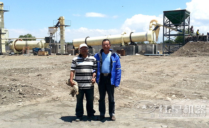 球磨機(jī)用戶(hù)生產(chǎn)現(xiàn)場(chǎng)