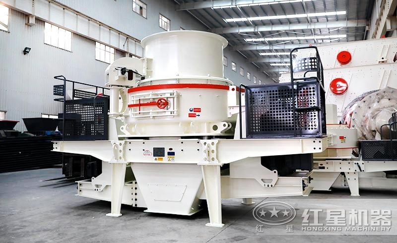 HVI鵝卵石制砂機(jī)實拍圖