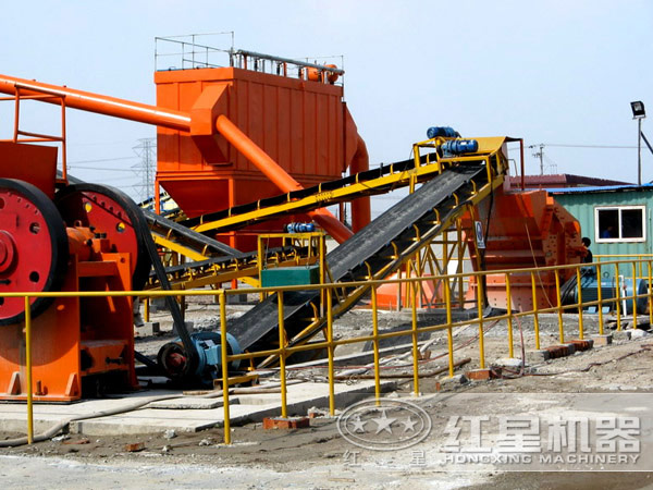 單段破碎機用戶生產(chǎn)現(xiàn)場