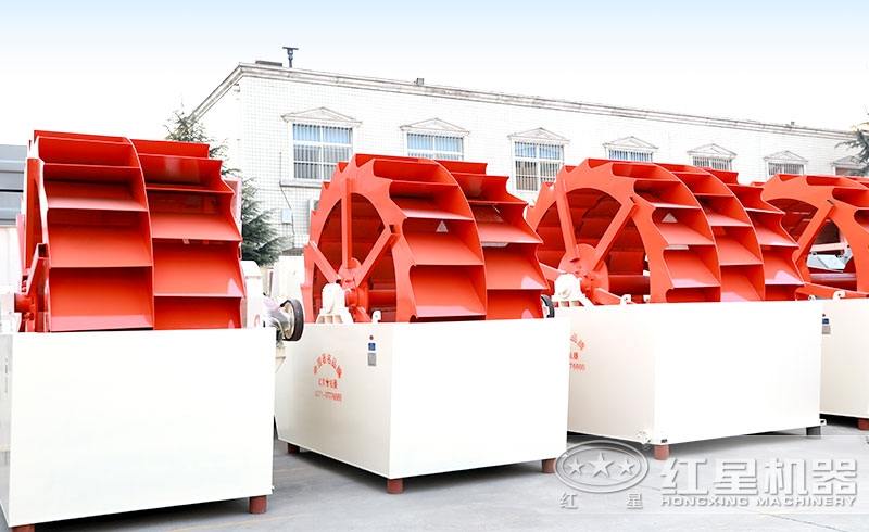 洗河沙設備實拍圖