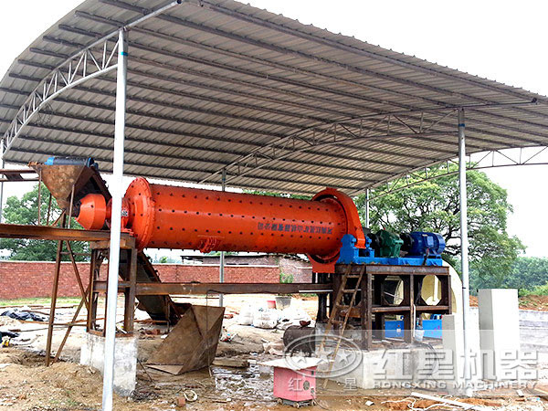 棒磨機(jī)用戶(hù)生產(chǎn)現(xiàn)場(chǎng)