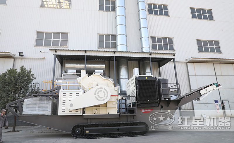 可移動(dòng)的履帶式粉碎機(jī) 可移動(dòng)的履帶式粉碎機(jī)