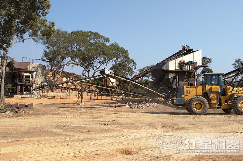 砂石設(shè)備-安徽客戶(hù)現(xiàn)場(chǎng)