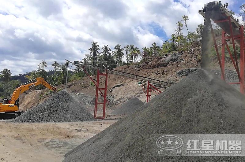 成品石子粒形好、規(guī)格全