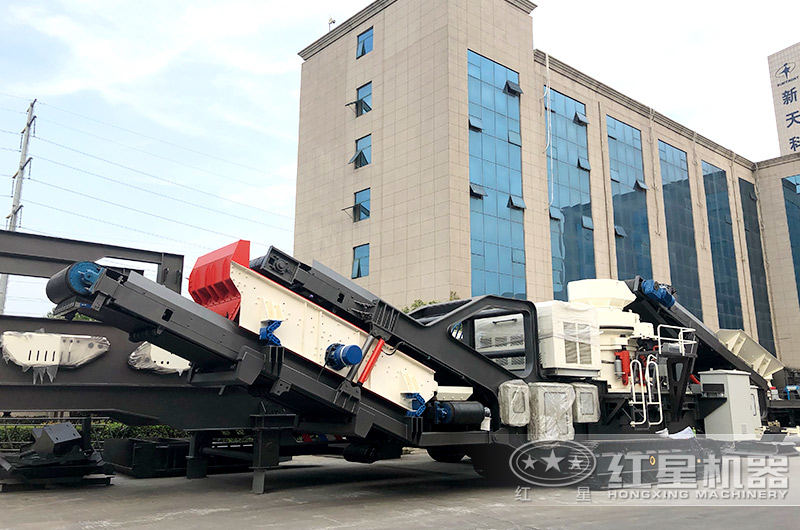 圓錐破移動(dòng)破碎機(jī)：層壓破碎針片狀少