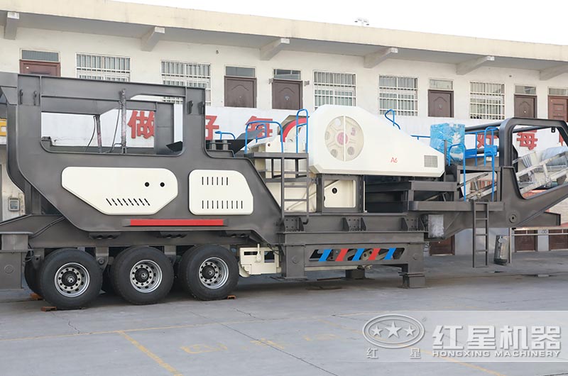 移動(dòng)式夾石機(jī)圖片