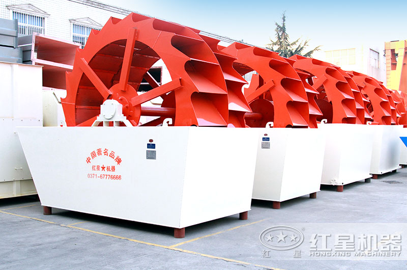 輪式洗沙機(jī)作為主要的洗沙設(shè)備，質(zhì)量可靠