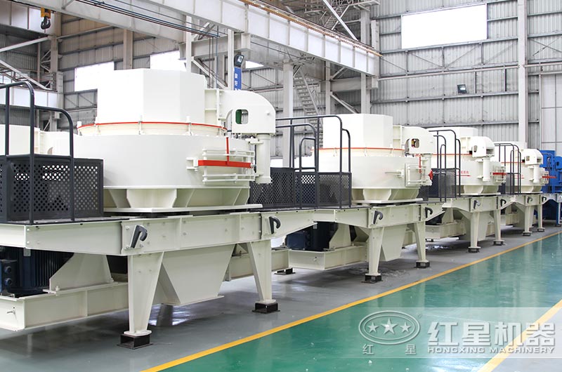 河石制砂機(jī)車(chē)間實(shí)拍圖