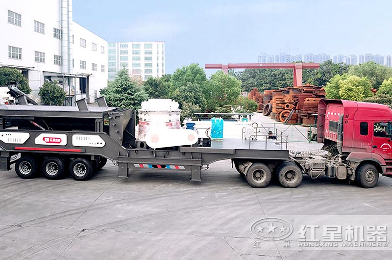 移動式水泥路面破碎機(jī)發(fā)貨現(xiàn)場圖