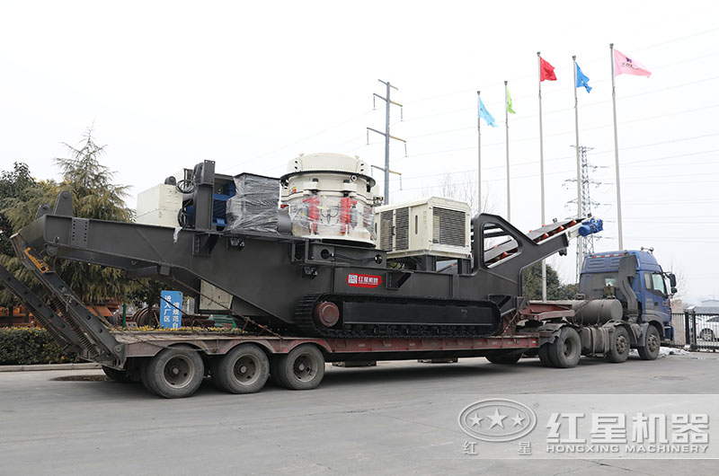 紅星履帶式移動打砂機(jī)又發(fā)貨啦！即定即發(fā)！