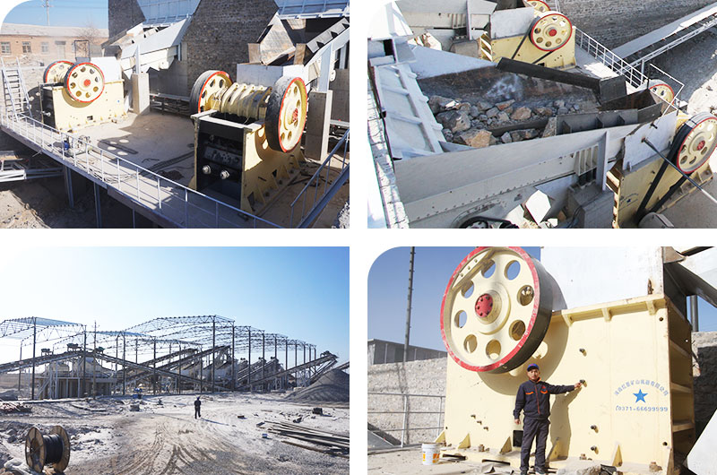 顎式破碎機(jī)作業(yè)現(xiàn)場合集